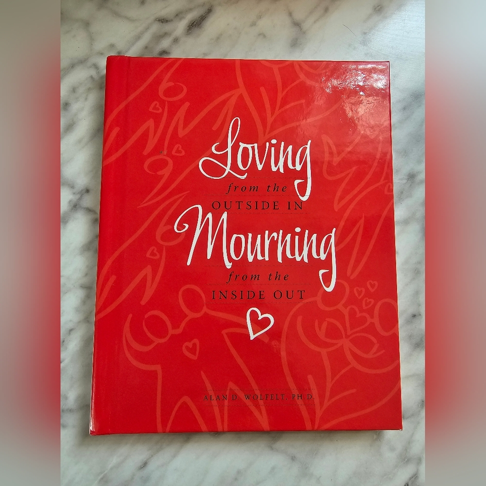 Red 'Loving from the Outside In' Book